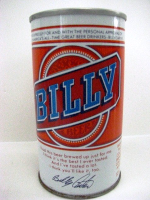 Billy Beer - Cold Spring - contents bottom/side - T/O